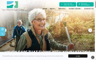 Two Rivers Eye Care website