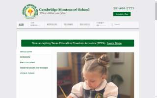 Cambridge Montessori School website