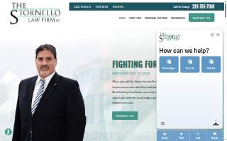 Stornello Law Firm, P.C. of New Territory website