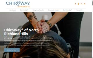 ChiroWay of North Richland Hills website