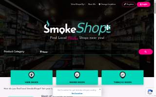 Cigar & Smoke Shop website