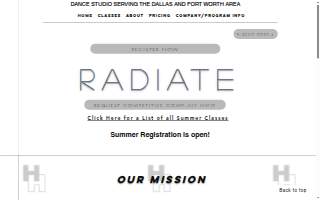 Harlen House of Dance website