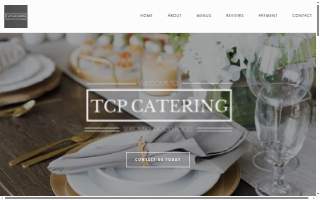 TCP Catering website