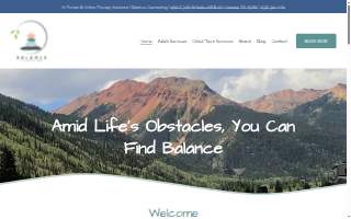 Balance Counseling website