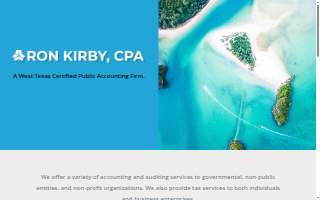 Ron Kirby, CPA website