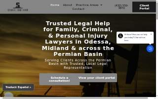 Schoel Law Firm website