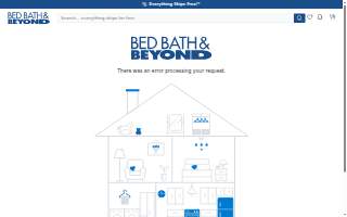 Bed Bath & Boarding website