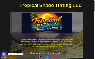 Tropical Shade Tinting website