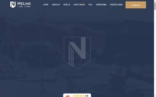 Nelms Law Firm, PLLC website