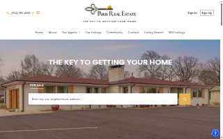 Paris Real Estate website