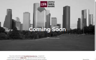 Lifestyle Financial Advisors website