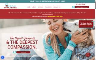 Spencer Animal Hospital of Pasadena website