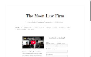 The Moon Law Firm website