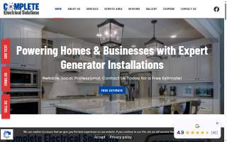 Complete Electrical Solutions website