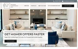 Dream Team Home Staging website