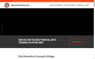 Inner Fire Martial Arts website