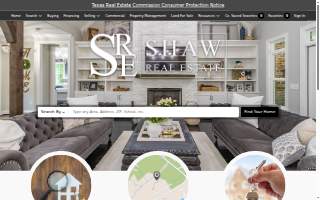 Shaw Real Estate website
