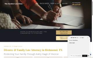 Kestler Law Firm website