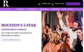 Re-Spin Entertainment LLC of Pecan Grove website