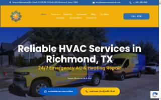 Temper Mechanical Air & Heat, LLC website