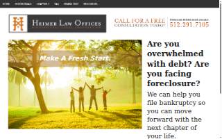 Heimer Law Offices P.C. website