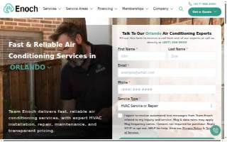 Team Enoch: Electric, Plumbing, Air, Roofing of Pflugerville website