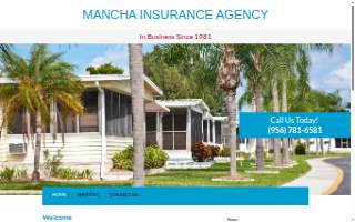 Mancha Insurance Agency website