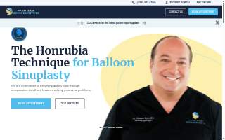 South Texas Sinus Institute website