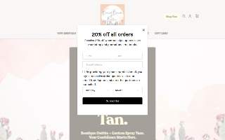 Bronzed Brawdee & Boutique website