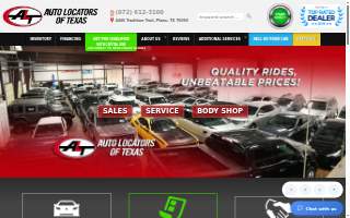Auto Locators of Texas website
