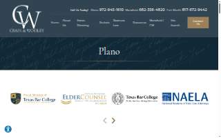 Crain & Wooley website
