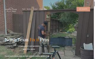 North Texas Fix it Pros website