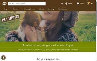 Pet Wants West Plano website