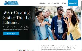 Gulfside Dental & Orthodontics - Port Arthur website