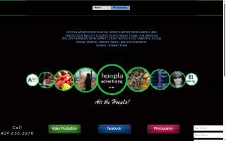 Hoopla Advertising website
