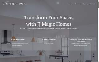 JJ MAGIC HOMES LLC website