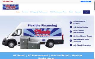 Moody Air Conditioning website