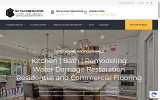 GC Flooring Pros website
