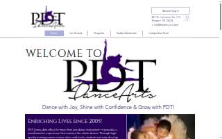 PDT Dance Arts website