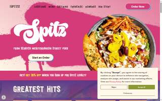 Spitz Mediterranean Street Food of Draper website