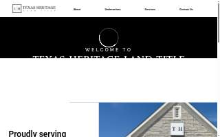 Texas Heritage Land Title website