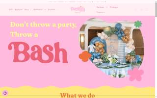 Bashify Event Co. website