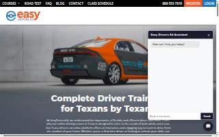 Easy Drivers Ed website