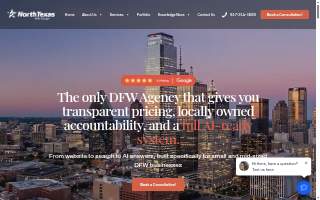 North Texas Web Design of Richardson website