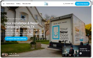 Your New Door website