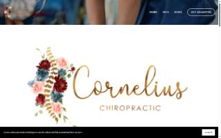 Cornelius Chiropractic website