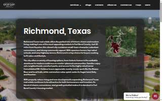 Crimson Realty of Richmond website