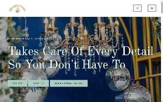 Shreya's Events website