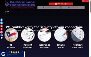 Performance Therapeutics - Rio Grande City website