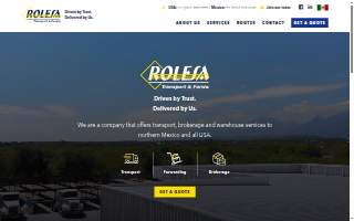 Rolesa Transport & Forwarding website